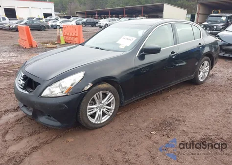 2013 Infiniti G37X from USA, damaged, VIN JN1CV6AR5DM762725